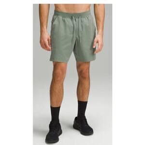 EUC Lululemon Zeroed In Shorts Men’s Small Green Athletic Gym Training Shorts